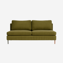 Knoll 2 Seater Armless - Helloilmare